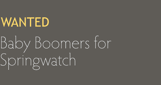 Wanted - Baby Boomers 