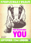 Wildlife Needs You - Badger 100